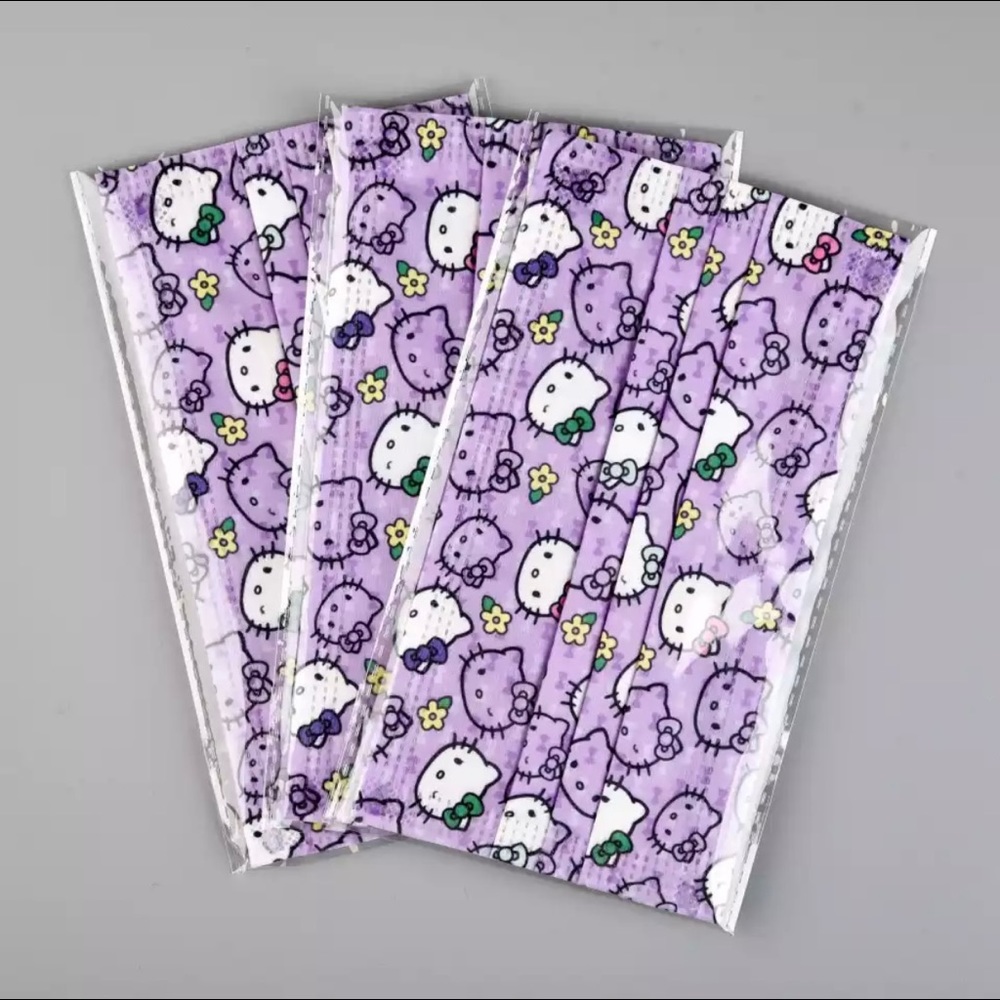 Hello Kitty Individually Wrapped Disposable Adult Masks (20pcs)